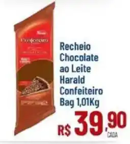 Max Atacadista Recheio Chocolate ao Leite Harald Confeiteiro Bag oferta
