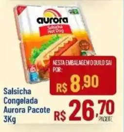 Max Atacadista Salsicha Congelada Aurora Pacote oferta