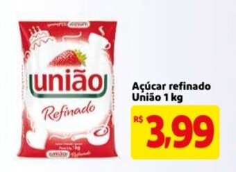 Mercado Extra Acucar refinado Uniao 1kg oferta