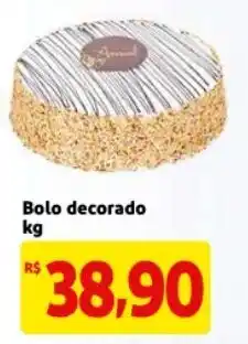Bolo decorado 1kg