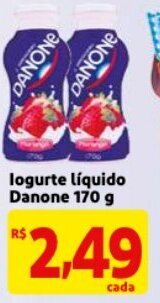 Mercado Extra Iogurte Liquido Danone 170g oferta
