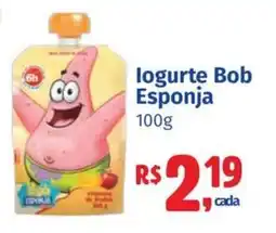Supermercados Mateus logurte Bob Esponja oferta