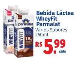 Supermercados Mateus Bebida Láctea WheyFit Parmalat oferta