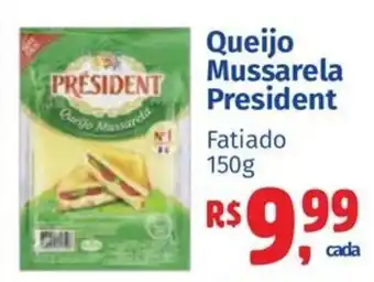 Supermercados Mateus Queijo Mussarela President oferta