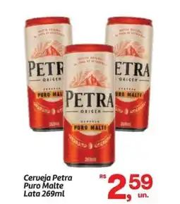 Fort Atacadista Cerveja Petra Puro Malte Lata oferta