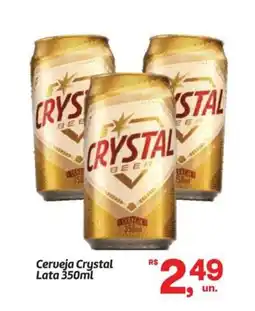 Fort Atacadista Cerveja Crystal Lata oferta