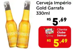 Semar Supermercado Cerveja Império Gold Garrafa oferta
