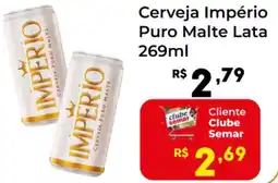 Semar Supermercado Cerveja Império Puro Malte Lata oferta