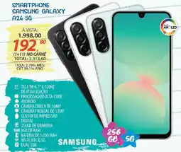 Lojas Cem Smartphone samsung galaxy A26 5G oferta
