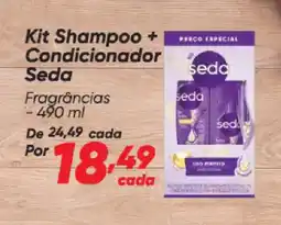 Dia Kit Shampoo + Condicionador Seda oferta
