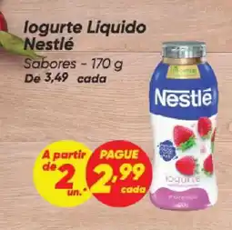 Dia logurte Liquido Nestlé Sabores oferta