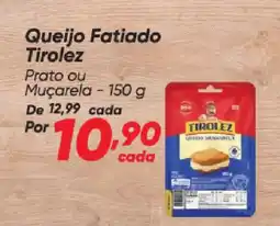 Dia Queijo Fatiado Tirolez oferta