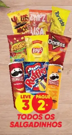 Dia Todos os salgadinhos oferta
