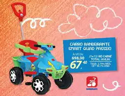 Lojas Cem Carro bandeirante smart quad passeio oferta