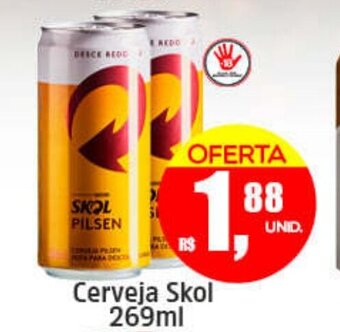 Atacado Máximo Cerveja Skol 269ml oferta