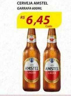 Assaí Atacadista Cerveja Amstel oferta