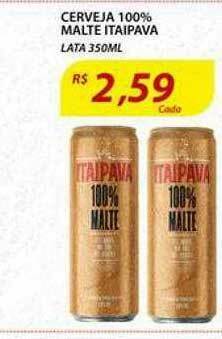 Assaí Atacadista Cerveja 100% Malte Itaipava oferta