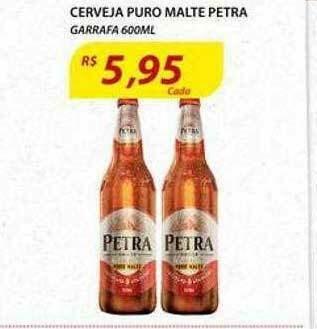 Assaí Atacadista Cerveja Puro Malte Petra oferta