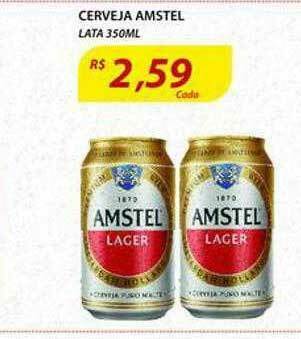Assaí Atacadista Cerveja Amstel oferta
