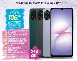Lojas Cem Smartphone samsung galaxy A07 oferta