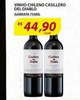 Assaí Atacadista Vinho Chileno Casillero Del Diablo oferta