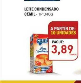 Decisão Atacarejo Leite Condensado Cemil oferta