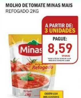 Decisão Atacarejo Molho De Tomate Minas Mais oferta