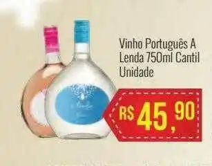 Mart Minas Vinho Português A Lenda Cantil oferta