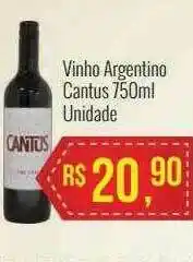 Vinho Argentino Cantus