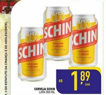Mercantil Rodrigues Cerveja Schin oferta