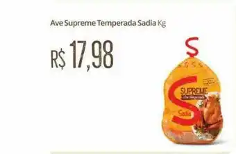 Natural da Terra Ave Supreme Temperada Sadia Kg oferta