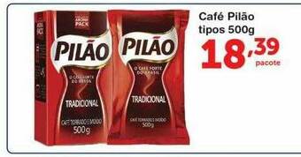 Roldão Café Pilão Tipos oferta