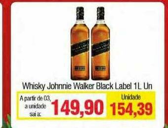 Spani Atacadista Whisky Johnnie Walker Black Label oferta