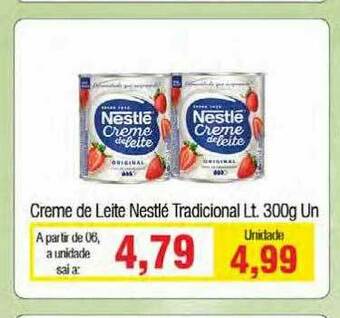Spani Atacadista Creme De Leite Nestlé Tradicional oferta