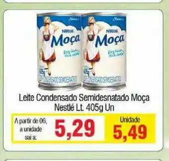 Spani Atacadista Leite Condensado Semidesnatado Moça Nestlé oferta