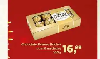 Supermercados São Vicente Chocolate Ferrero Rocher Com 8 Unidades oferta