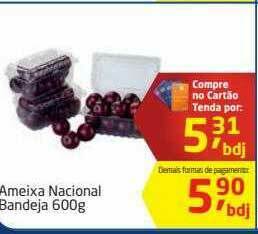 Tenda Atacado Ameixa Nacional Bandeja oferta