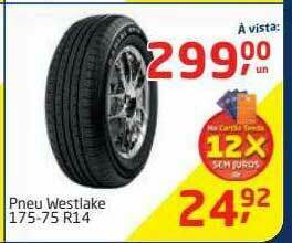 Tenda Atacado Pneu Westlake 175-75 R14 oferta