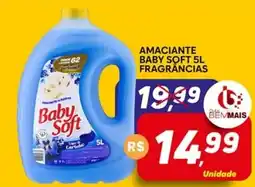 Supermercado Bem Barato Amaciante baby soft fragrancias oferta
