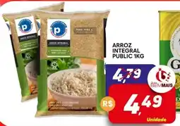 Supermercado Bem Barato Arroz integral public oferta