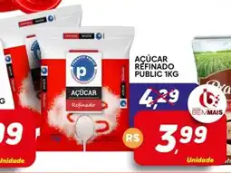 Supermercado Bem Barato Açúcar refinado public oferta