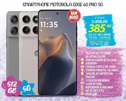 Lojas Cem Smartphone motorola edge 60 pro 5g oferta