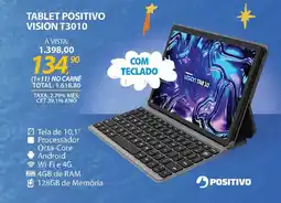 Lojas Cem Tablet positivo vision t3010 oferta