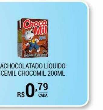 San Michel Supermercados Achocolatado Líquido Cemil Chocomil oferta