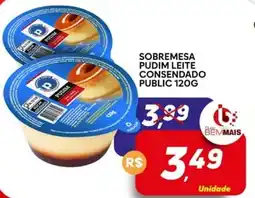Supermercado Bem Barato Sobremesa pudim leite consendado public oferta