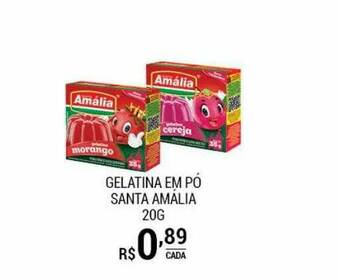 San Michel Supermercados Gelatina Em Pó Santa Amália oferta