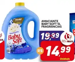 Supermercado Bem Barato Amaciante baby soft ragrâncias oferta