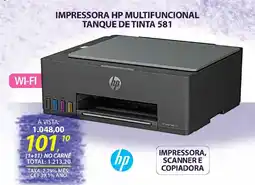 Lojas Cem Impressora hp multifuncional tanque de tinta 581 oferta