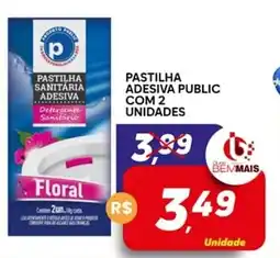 Supermercado Bem Barato Pastilha adesiva public oferta