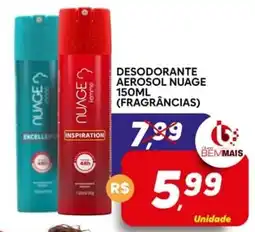 Supermercado Bem Barato Desodorante aerosol nuage oferta